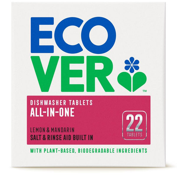 Ecover All in One Dishwasher Tablets 22 per pack
