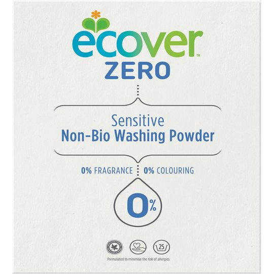 Ecover Zero Non Bio Washing Powder Sensitive Skin 1.8kg