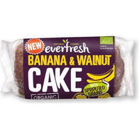 Everfresh ORGANIC BANANA & WALNUT CAKE 350g