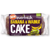 Everfresh ORGANIC BANANA & WALNUT CAKE 350g
