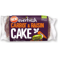 Everfresh ORGANIC CARROT & RAISIN CAKE 350g