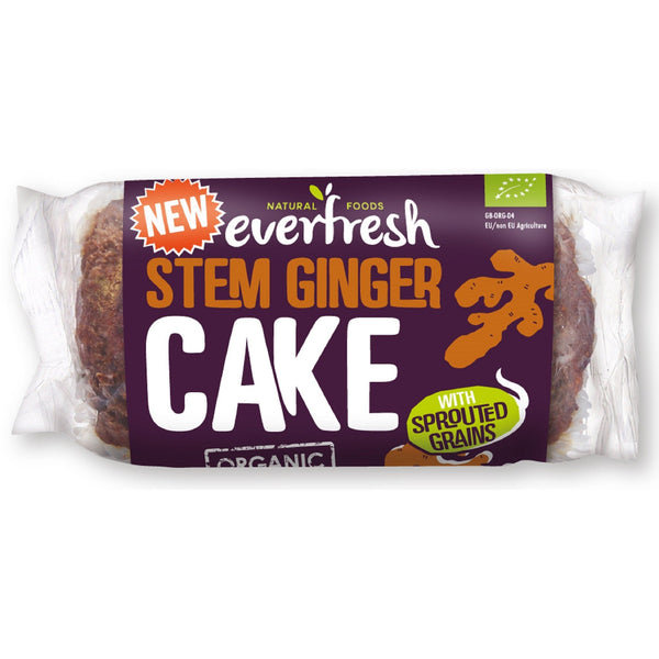 Everfresh ORGANIC WHEAT FREE STEM GINGER CAKE 350g