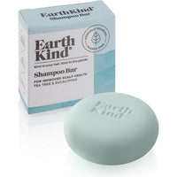 Earth Kind Tea Tree & Eucalyptus Shampoo Bar for Improved Scalp Health 50g