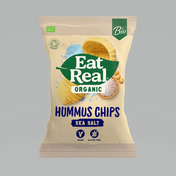 Eat Real Org Hummus SeaSalt Chips 100g