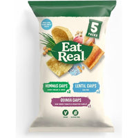 Eat Real Hummus Lentil & Quinoa 5 Pack 116g