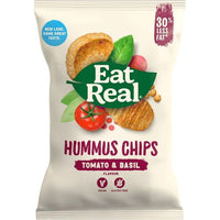 Eat Real Hummus Tomato & Basil Flavoured Chips 135g