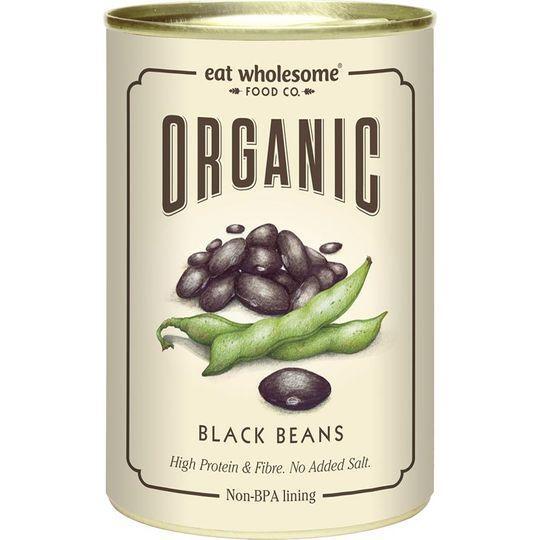 Eat Wholesome Organic Black Beans 400g