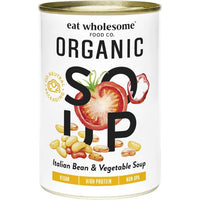 Eat Wholesome Organic Bean & Vegetable Soup 400g