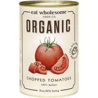 Eat Wholesome Organic Chopped Tomatoes 400g