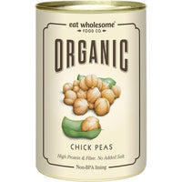 Eat Wholesome Organic Chick Peas 400g