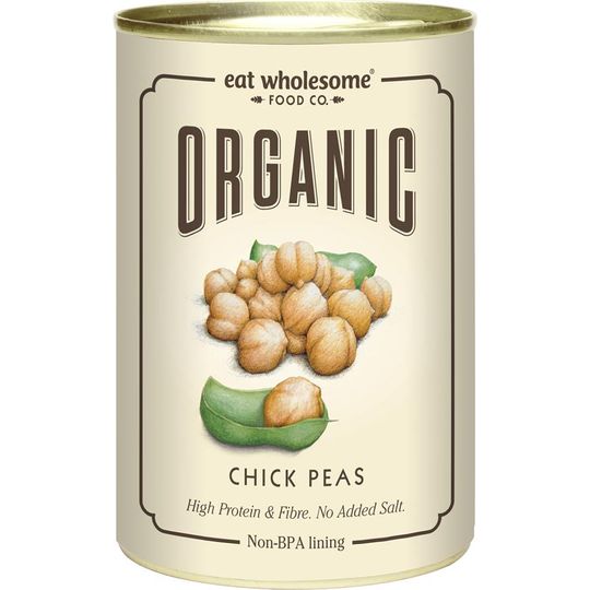 Eat Wholesome Organic Chick Peas 400g