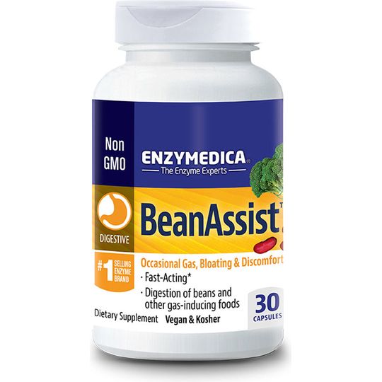 Enzymedica BeanAssist 30 Vegan Capsules