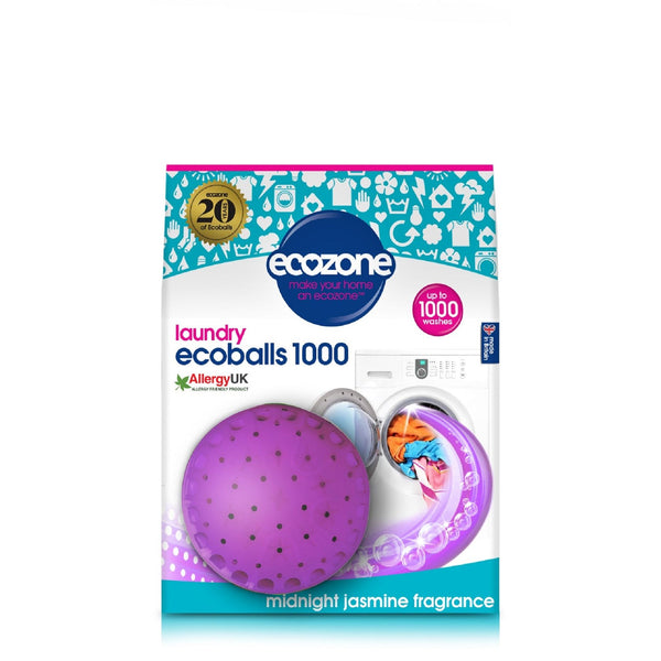 Ecozone Ecoballs 1000 Washes - Midnight Jasmine Fragrance