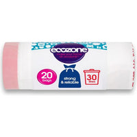 Ecozone Oxo Biodegradable Bin Liners 30L / 20 Bags