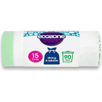 Ecozone Oxo Biodegradable Bin Liners 90L / 15 Bags