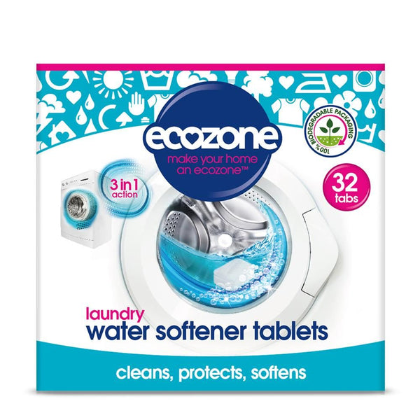 Ecozone Laundry Water Softener Tablets - 32