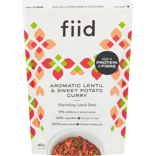 Fiid Aromatic Lentil & Sweet Potato Curry 400g