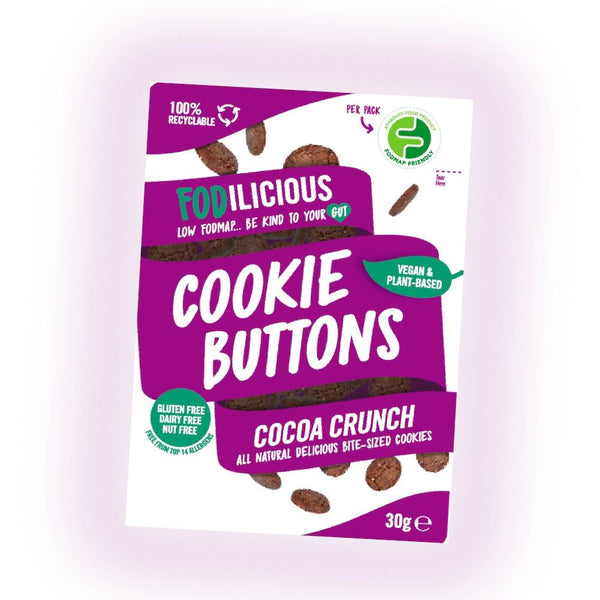 Fodilicious Cookie Buttons Cocoa Crunch 30g
