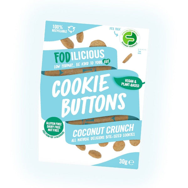 Fodilicious Cookie Buttons Coconut Crunch 30g