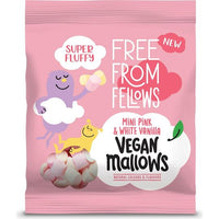 Free From Fellows Vegan Vanilla Pink & White Mini mallow 105g