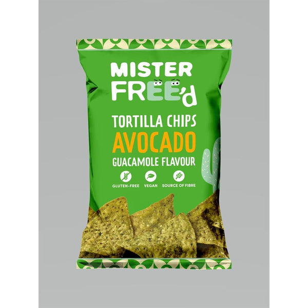 Mister Free'd Tortilla Chips Avocado & Guacamole 135g
