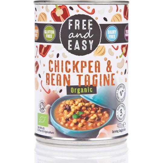 Free & Easy Organic Chickpea & Bean Tagine 400g