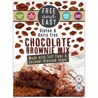 Free & Easy Gluten Free Chocolate Brownie Mix 350g