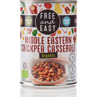 Free & Easy Organic Middle Eastern Chickpea Casserole 400g