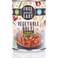 Free and Easy Organic Vegetable Balti 400g