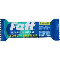 Fatt Coconut + Macadamia Keto Bar 30g