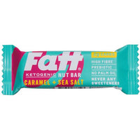 Fatt Caramel + Sea Salt Keto Bar 30g