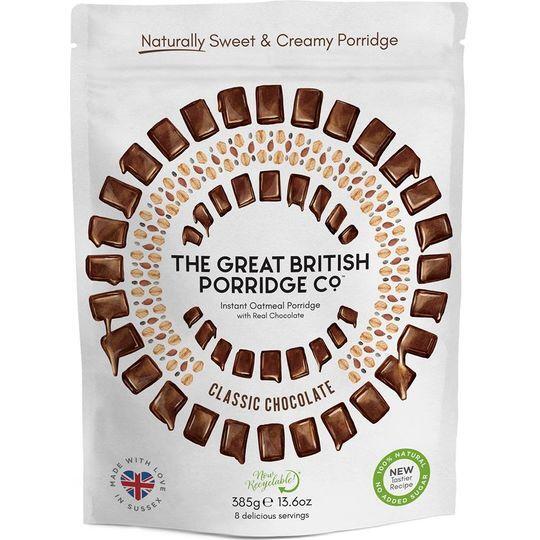 The Great British Porridge Co Classic Chocolate Porridge 385g