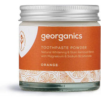 Georganics Natural Orange Flavour Whitening Toothpaste Powder 60 ml