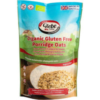 GLEBE FARM ORGANIC GLUTEN FREE PORRIDGE OATS 450g