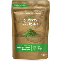 Green Origins Organic Wheatgrass Powder, European 90g