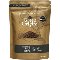 Green Origins Organic Chia Seeds, Raw 300g