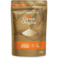 Green Origins Organic Baobab Powder, Raw 80g