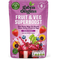 Green Origins Berry Burst Fruit & Veg Superboost 100g