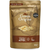 Green Origins Organic Cacao Butter 90g