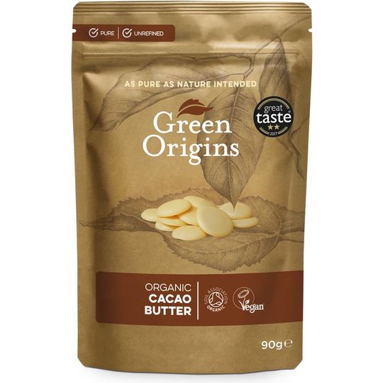 Green Origins Organic Cacao Butter 90g