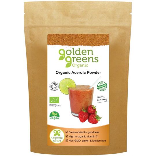 Golden Greens Organic Acerola Powder 125g