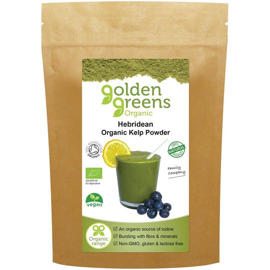 Golden Greens Organic Hebridean Kelp Powder 100g