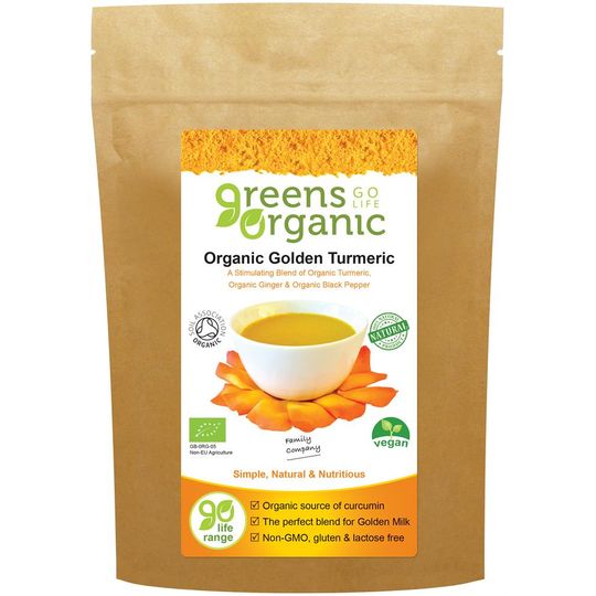 Golden Greens Organic Golden Turmeric 200g
