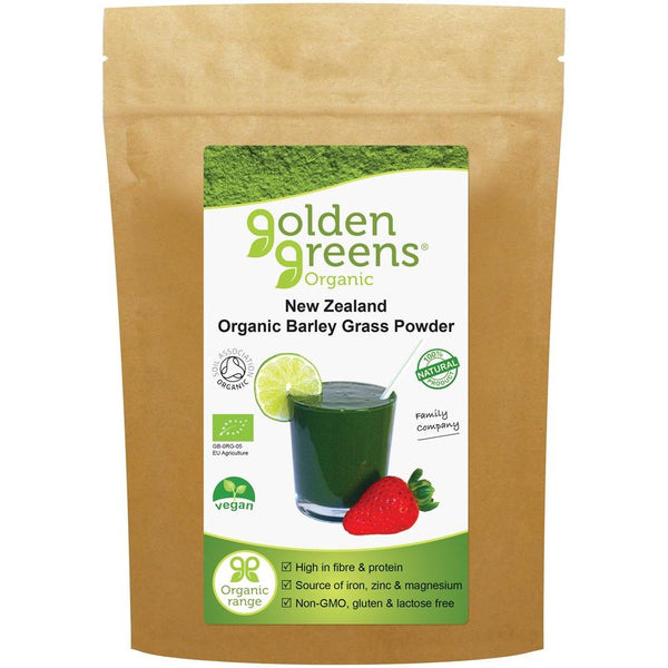 Golden Greens Organic New Zealand Barley Grass Powder 500g