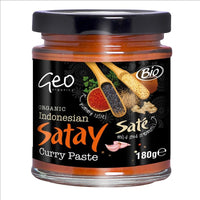 Geo Organics Indonesian Satay Curry Paste 180g