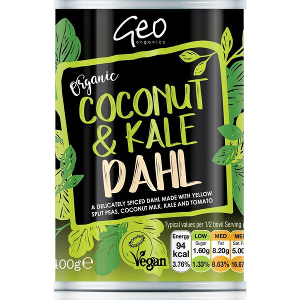 Geo Organics Coconut & Kale Dahl 400G