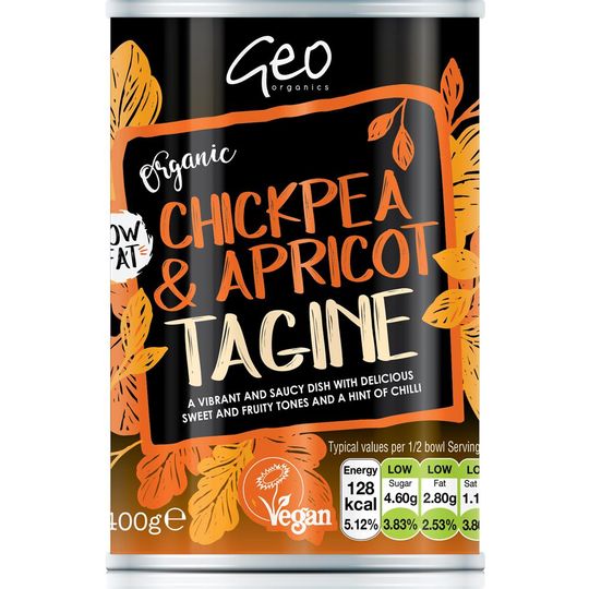 Geo Organics Chickpea & Apricot Tagine 400G