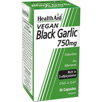 HealthAid Black Garlic 750mg 30 Vegicaps