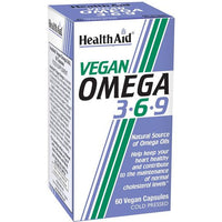 HealthAid Vegan Omega 3 - 6 - 9 60 Capsules