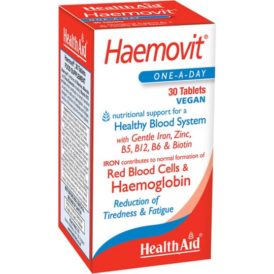 HealthAid Haemovit® 30 Vegan Tablets